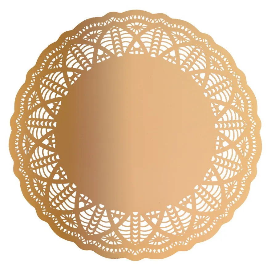 XL-Laser-Ornamente, Zierdeckchen 9, verschiedene Farben, Ø 20cm, 10 Stück