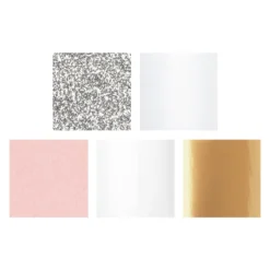 XL-Laser-Ornamente, Zierdeckchen 7, verschiedene Farben, Ø 20cm, 10 Stück