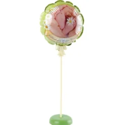 Zauber-Ballon mit Stab & Podest, Ø 11,5 cm, 31,5 cm hoch, Baby