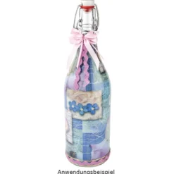 Zauberfolien "Harmonie 1", Schrumpffolie für Ø 9cm, 24cm hoch, 2 Stück
