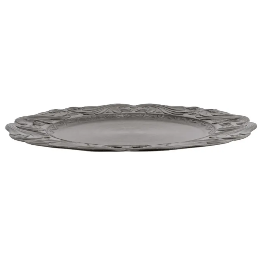 Zierteller, Rohlinge 2, Ø 33cm, 3 versch. Randdekore, 3 Stück